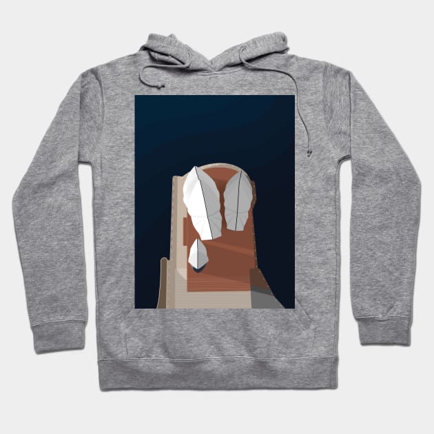 Sydney Opera House From Above Hoodie by From Above